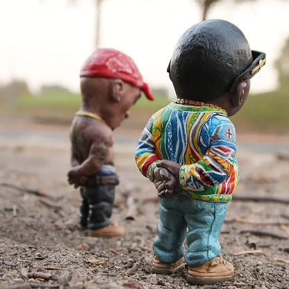 Rapper Resin Ornament for Garden Home Decor (1pc)
