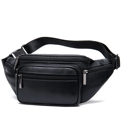 Black Sheepskin Bag for Mobile Phones