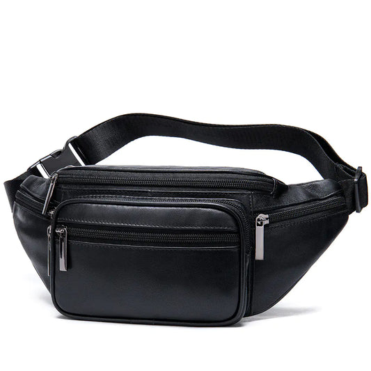 Black Sheepskin Bag for Mobile Phones
