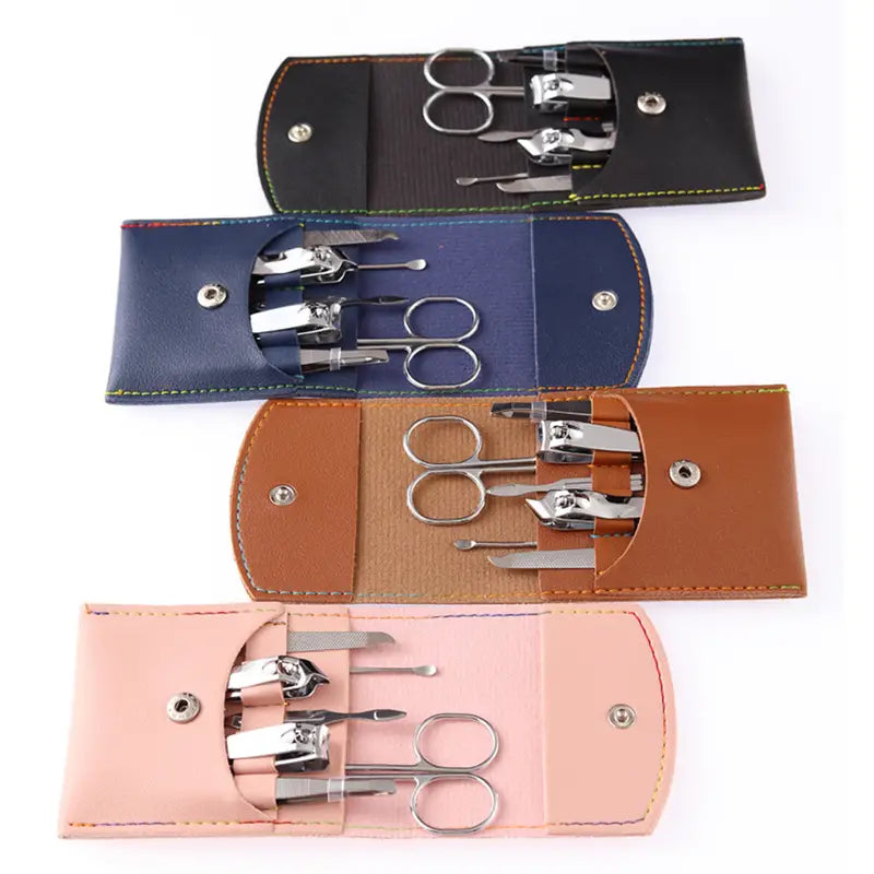 Convenient Manicure and Pedicure Set for Travel