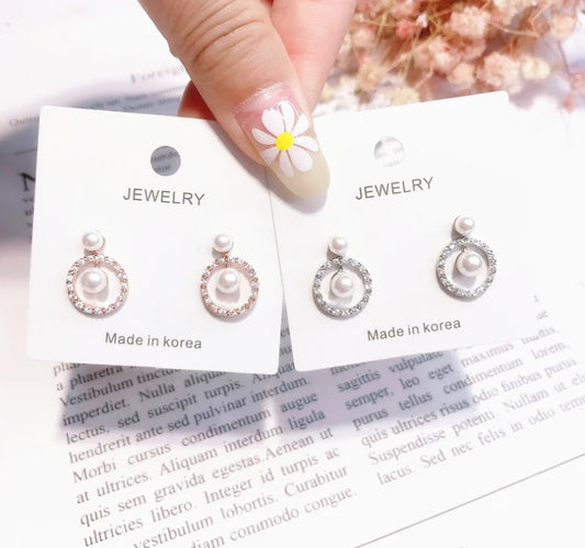 Pearl Elegance Stud Earrings