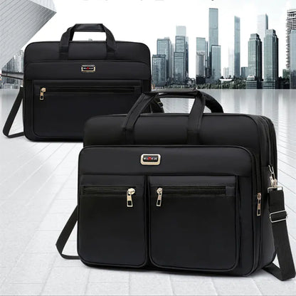 Men's Splash-proof Crossbody Computer Bag
