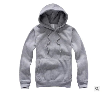 Cotton Pullover Hoodie with Hood