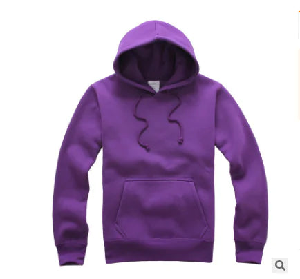 Cotton Pullover Hoodie with Hood