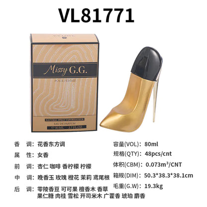 Vvlove Women's High Heels and Floral Perfume Wholesale