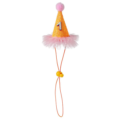 Tanpopo Cartoon Pet Birthday Hats and Bandanas