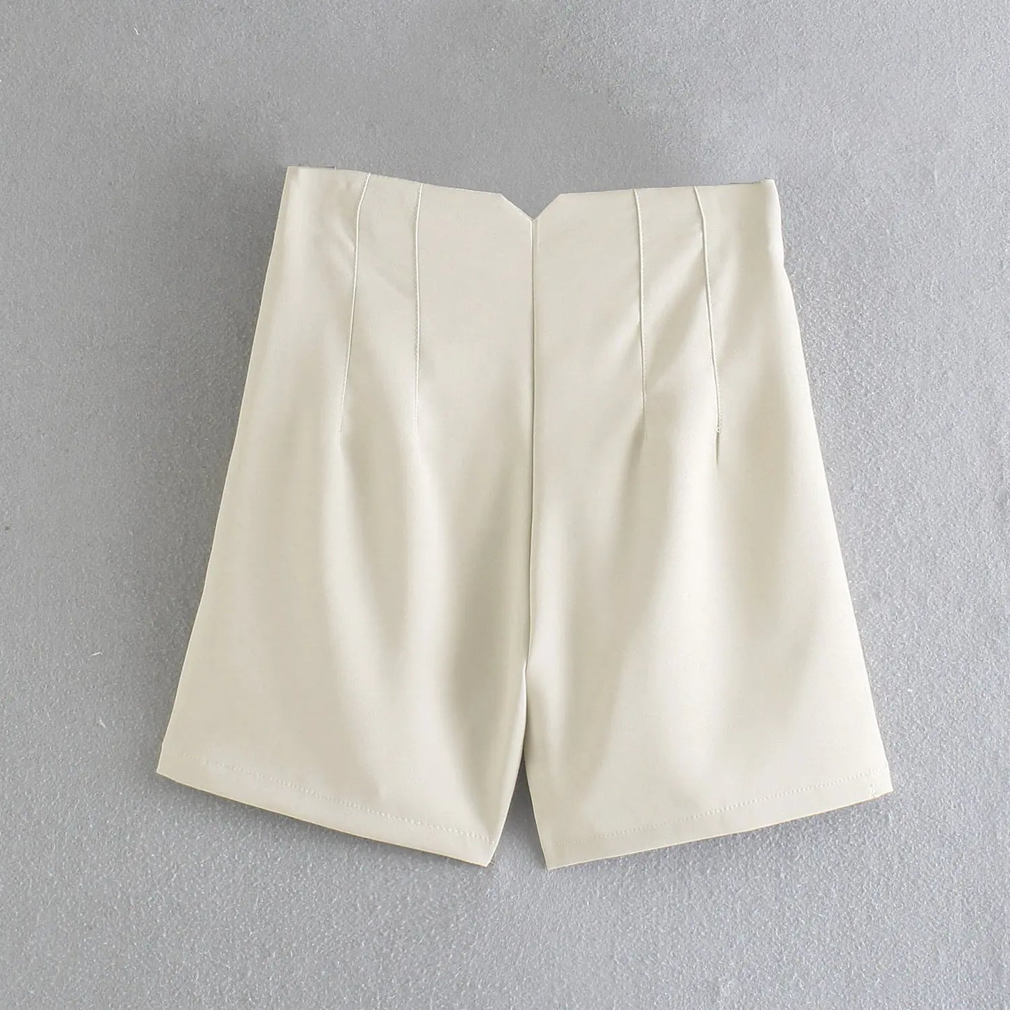 Simple High Waist Casual Shorts for Women