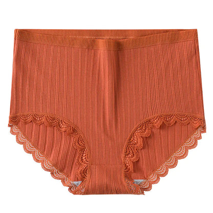 High Waist Breathable Cotton Underwear for Women