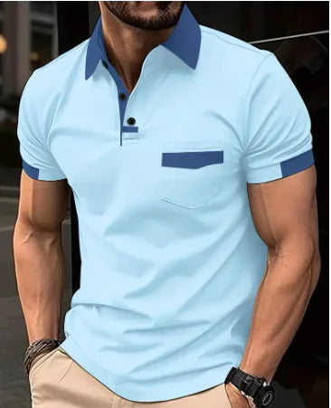 2018 Men's Short Sleeve Polo Shirts for E-commerce