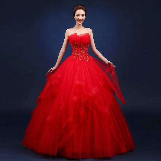 One-Shoulder Wedding Dresses Neatly Restored