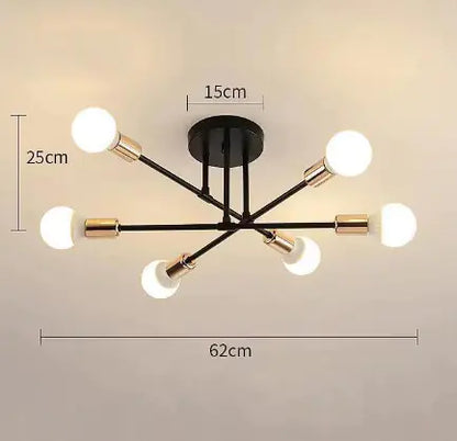 Modern Minimalist Ceiling Light for Home and Café