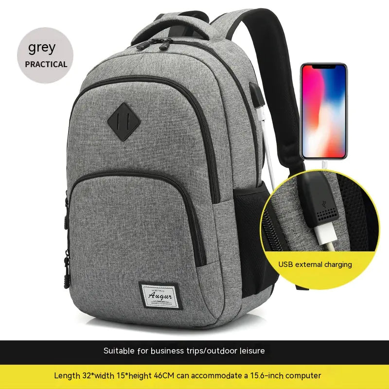Lightweight USB Charging Backpack