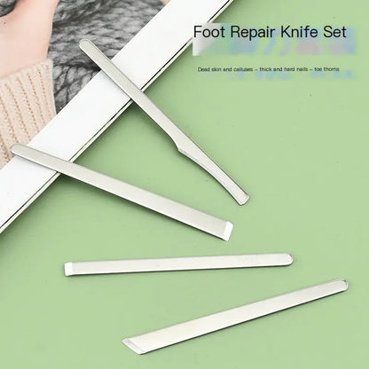 Stainless Steel Pedicure Tool Set - 3 Pieces