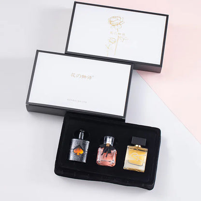 Floral Story Perfume Set for Women and Men (3-Piece)