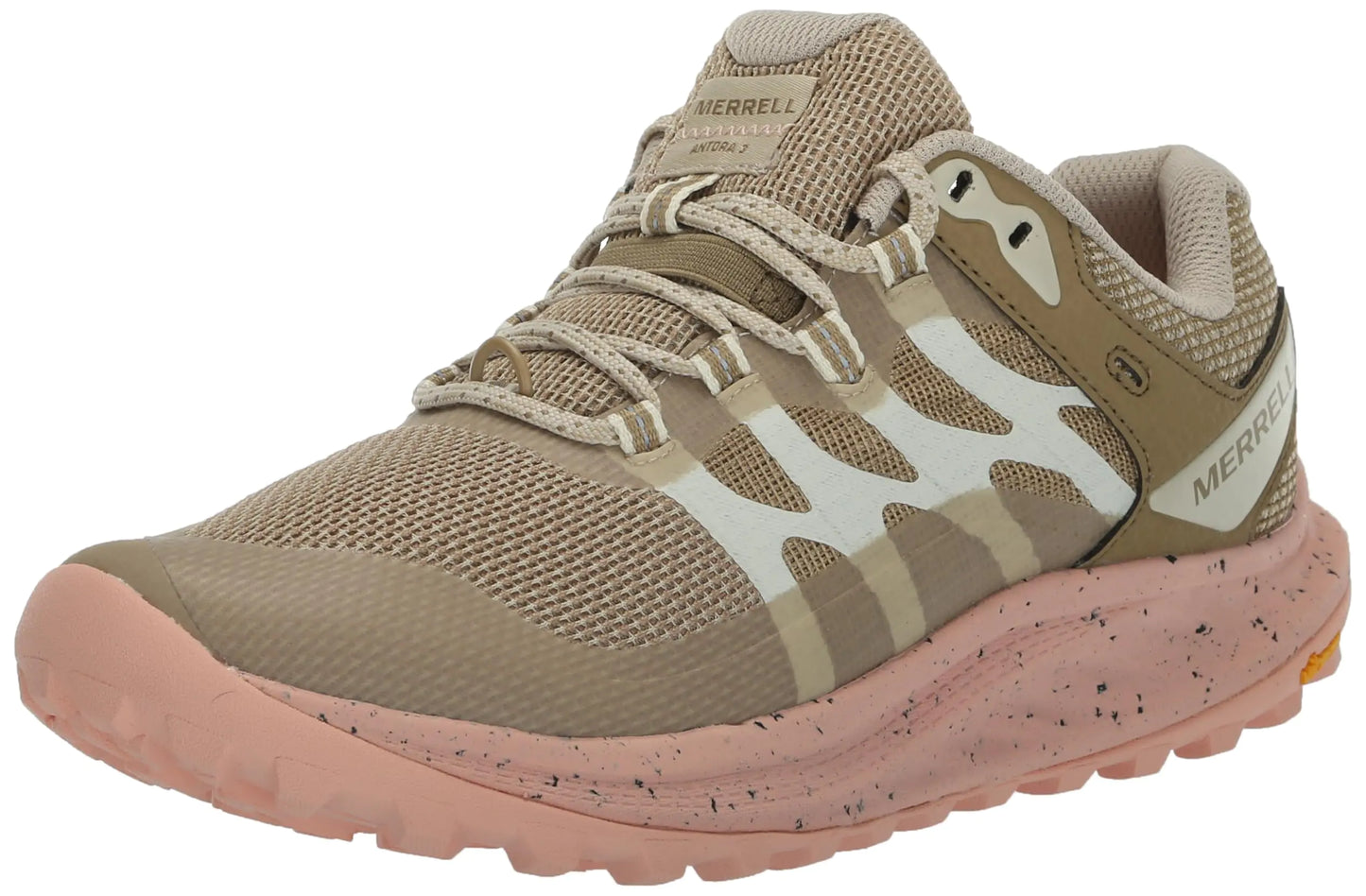 Merrell Womens Hiking Shoe Cream/Peach 6.5