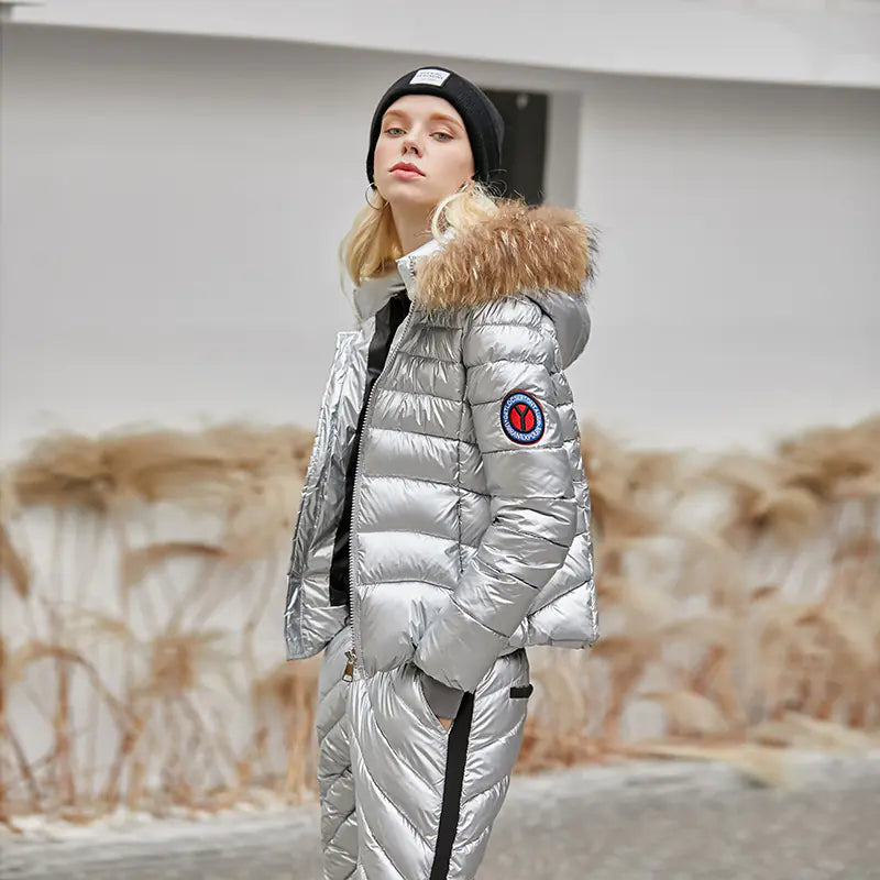 2019 New Women's Winter Padded Tracksuit Set