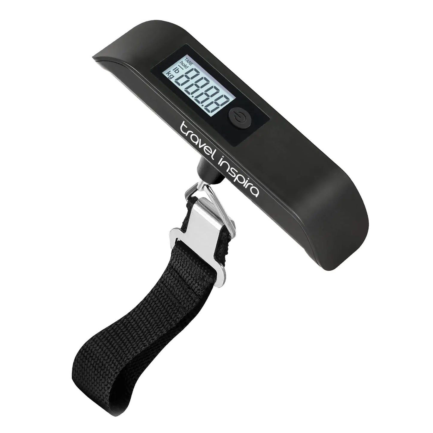 Travel Inspira Luggage Scale Digital Luggage Scales Baggage Scale with Backlit LCD Display110LB / 50KG Battery Included(Black)