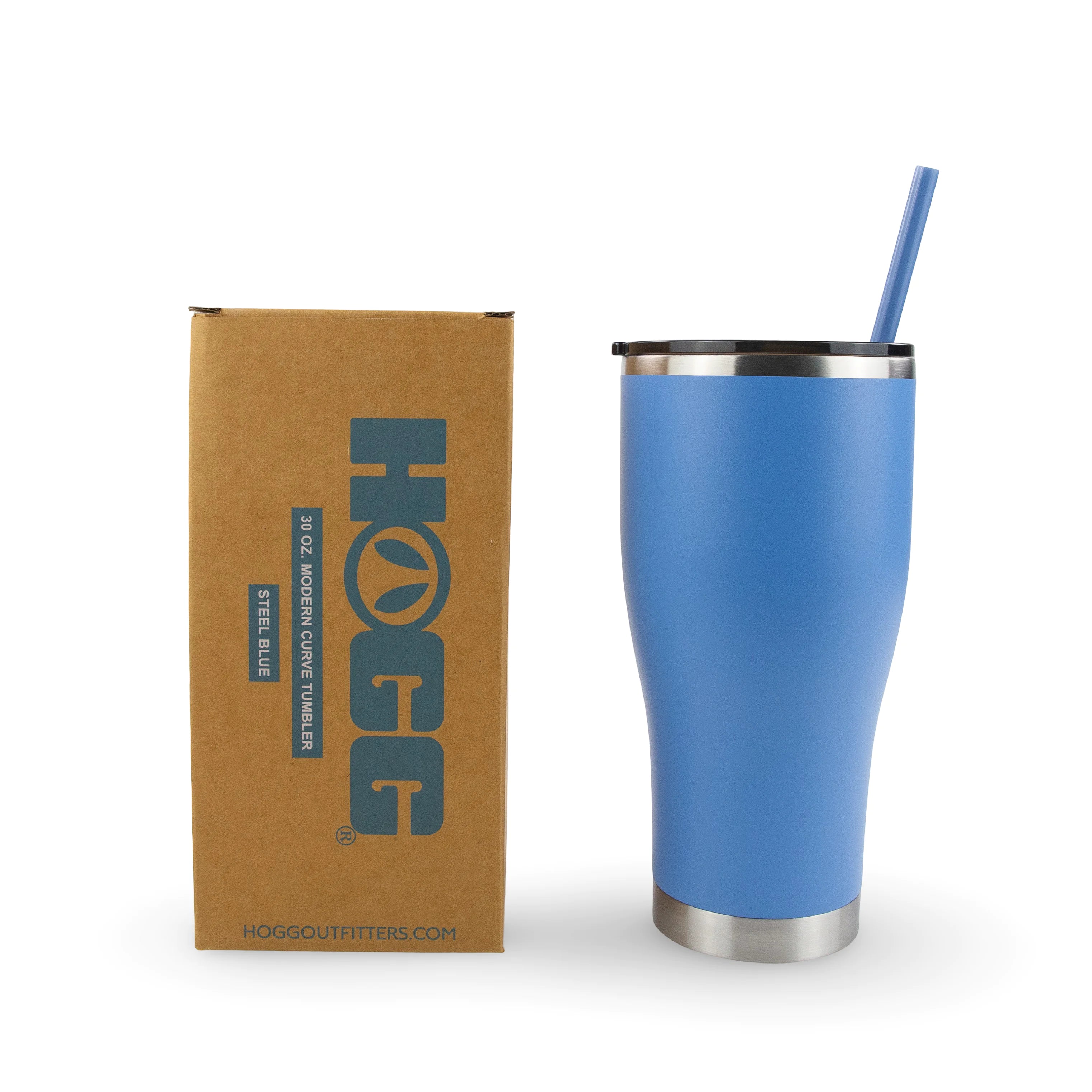 30oz POWDER COATED MODERN CURVE TUMBLER