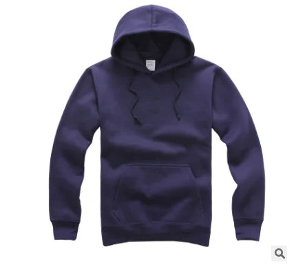 Cotton Pullover Hoodie with Hood