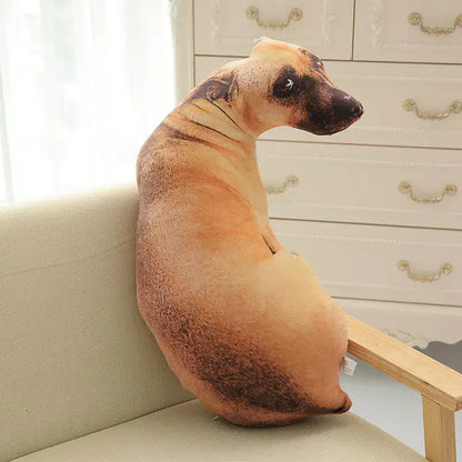 3D Simulation Dog Pillow