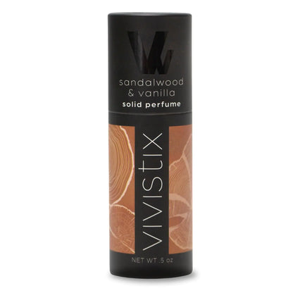 Vivistix Solid Perfume Stick | Sandalwood + Vanilla scent