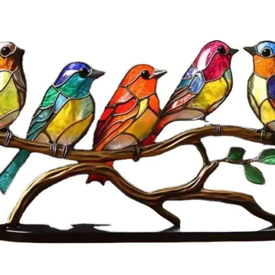 Bird Series Alloy Figurines