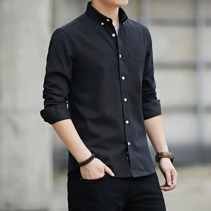 High-Quality Oxford Shirt for Men - Casual Fit