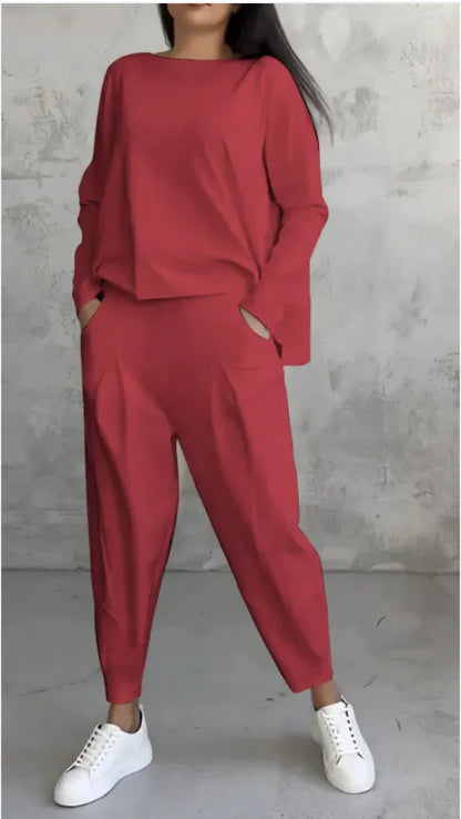 Women's Irregular Casual Suit Set