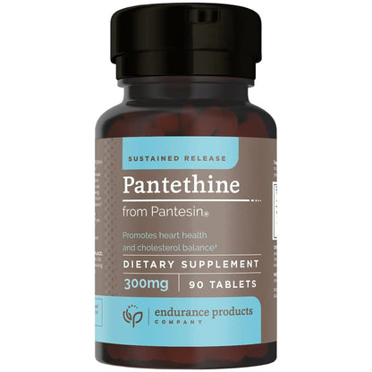 Pantethine from Pantesin 300mg Sustained Release 90 Tablets Endurance Products Company