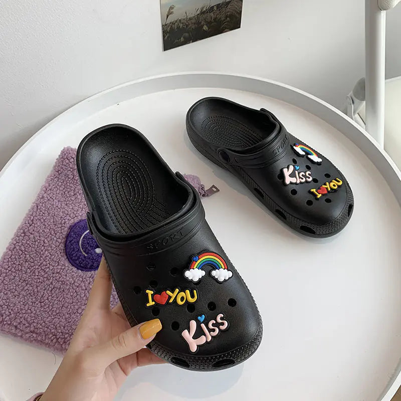 Women's Non-Slip Summer Garden Slippers for Home