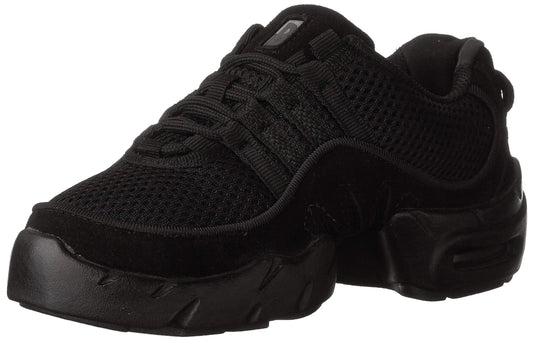 Bloch Womens Boost Mesh Sneaker Dance Shoe Black 6.5