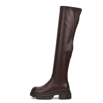 Cape Robbin Knee High Boots Over The Knee Boots For Women - Thigh High Boots For Women - Boots For Women Knee High (Campi)
