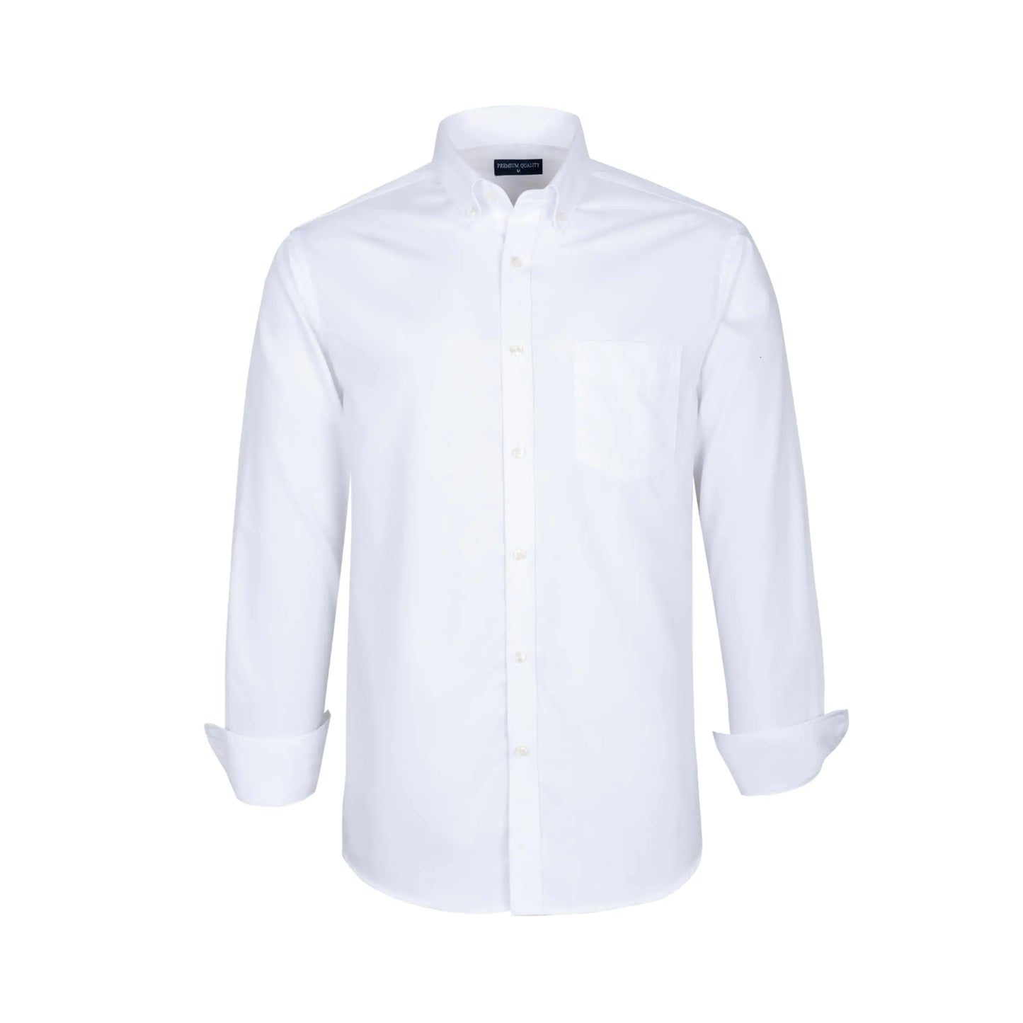 Year In Year Out Dress Shirt for Men Chambray Shirt Regular Fit Long Sleeve Casual Button Down Shirt(YY360M)