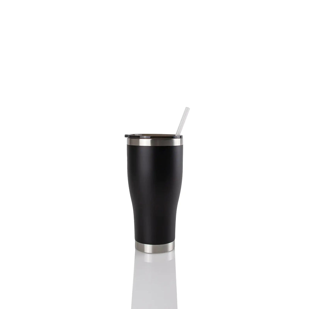 30oz POWDER COATED MODERN CURVE TUMBLER