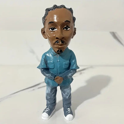 Rapper Resin Ornament for Garden Home Decor (1pc)